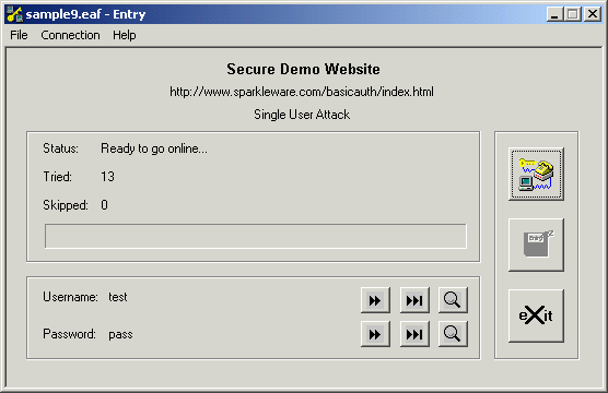 Entry LE Screenshot
